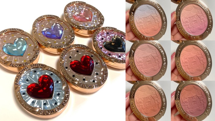 サーカスシリーズ グラデーションブラッシュ /FlowerKnows/パウダーチークを使ったクチコミ（2枚目）