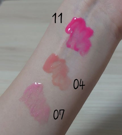 フォーエヴァージューシー オイルルージュ シアー/JILL STUART/口紅を使ったクチコミ(2枚目)