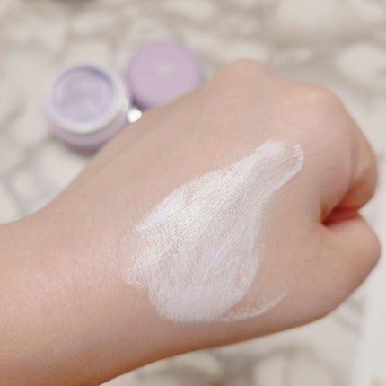 WHITE WHIPPING CREAM(ウユクリーム) ラベンダー/G9SKIN/化粧下地を使ったクチコミ(3枚目)