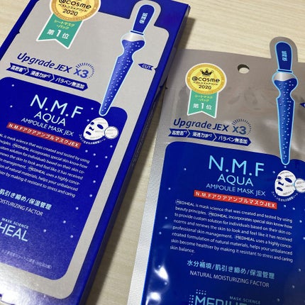 N.M.FアクアアンプルマスクJEX/MEDIHEAL/シートマスク・パックを使ったクチコミ(1枚目)