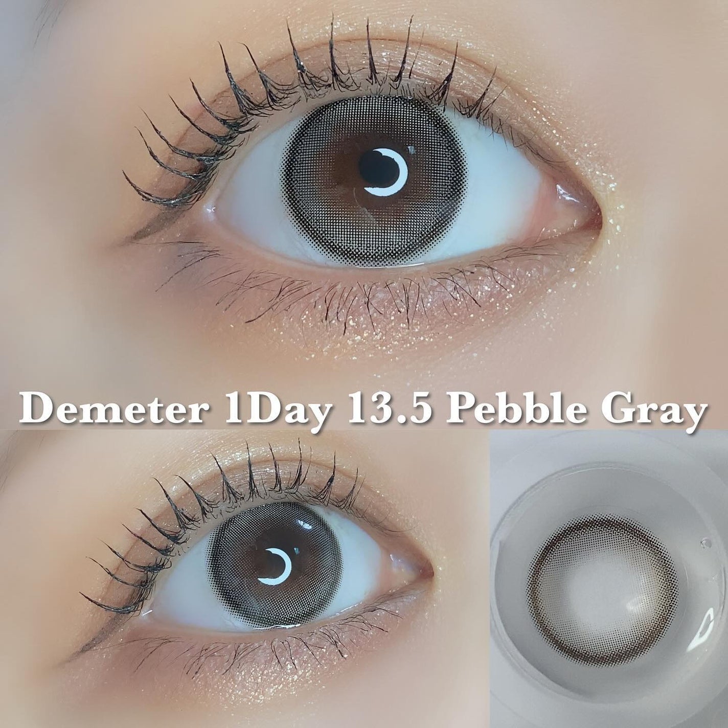 DEMETER 1day/Gemhour lens/カラーコンタクトレンズを使ったクチコミ(6枚目)