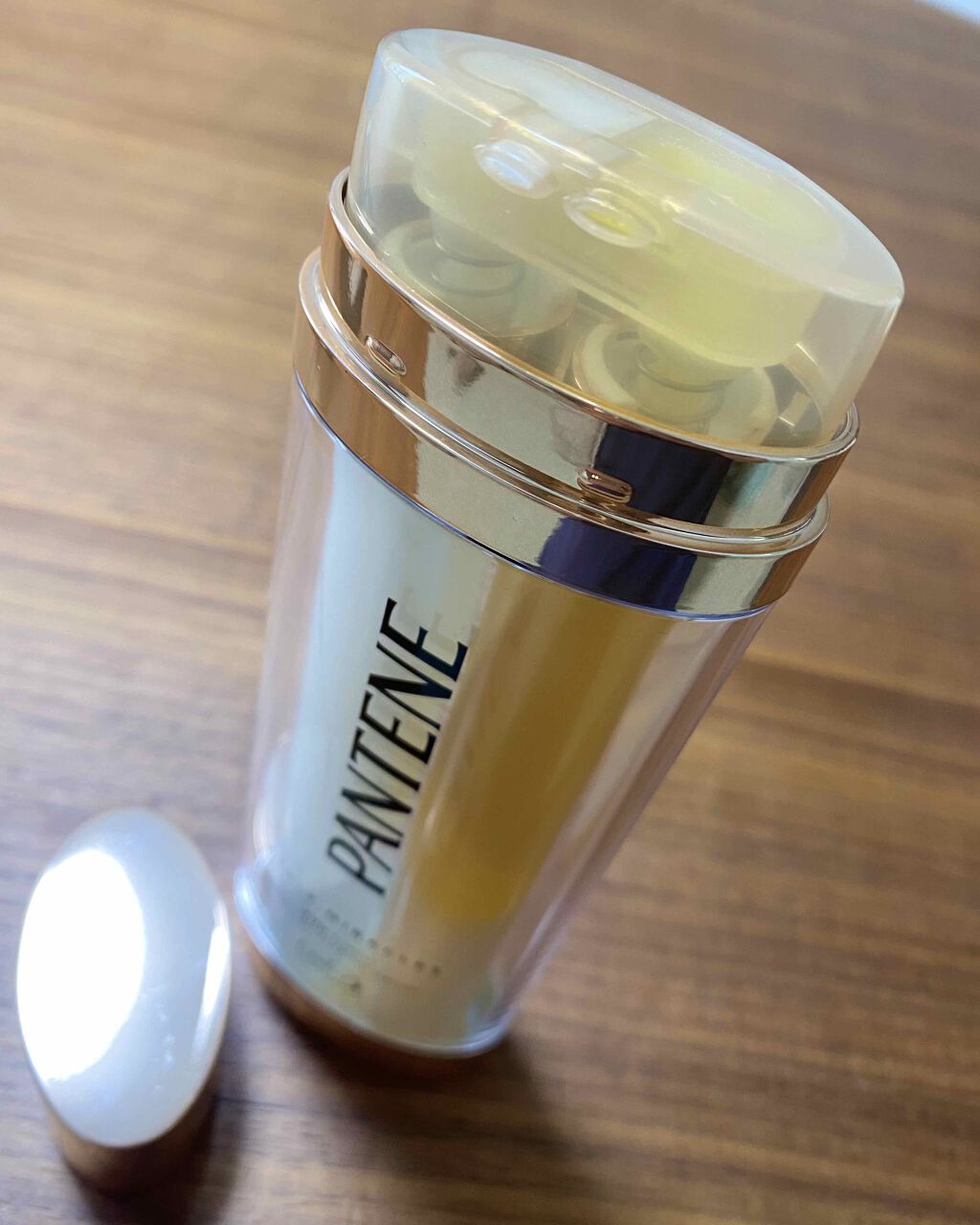 デュアル アクティブ オイルセラム/パンテーン/ヘアオイルを使ったクチコミ(3枚目)