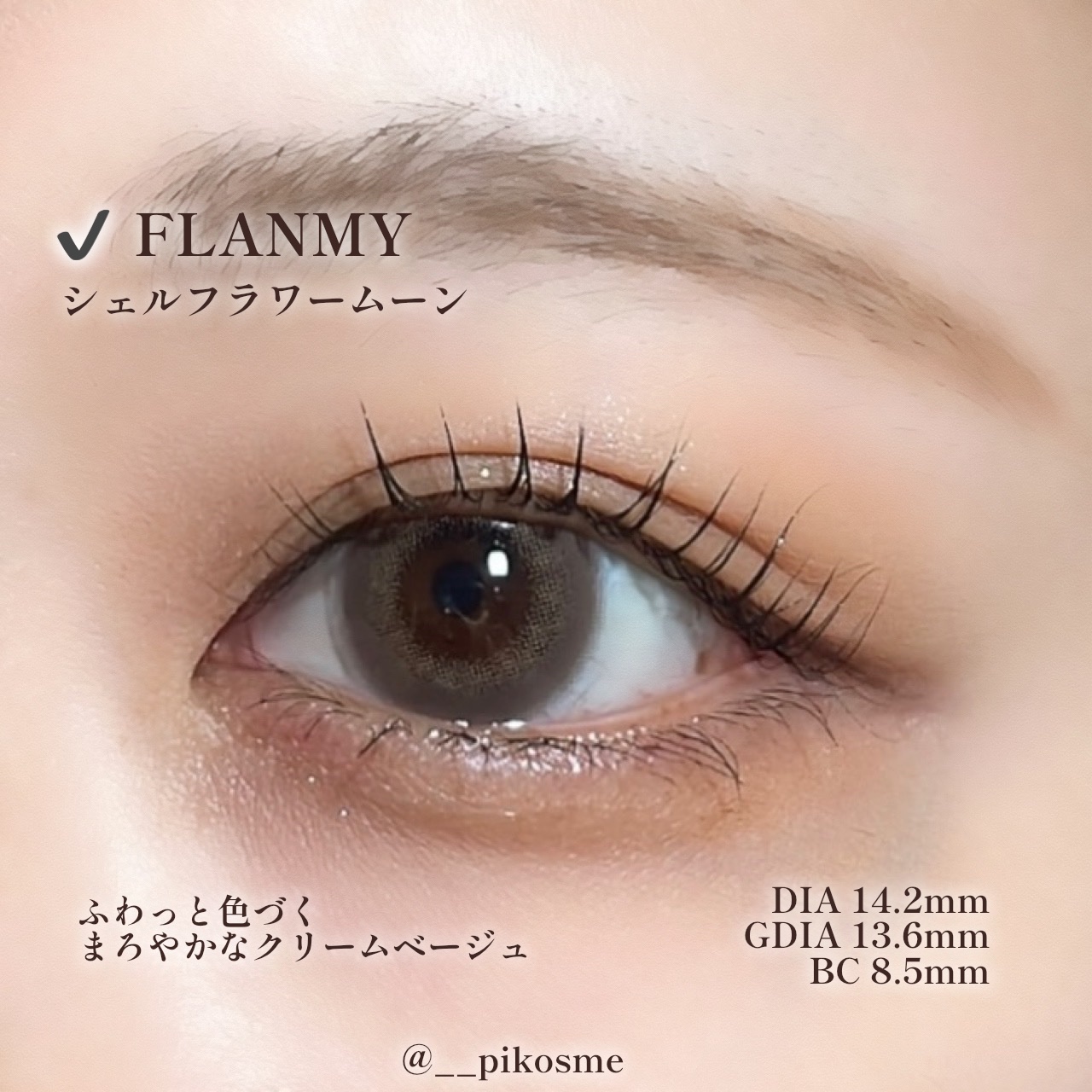 FLANMY 1day/FLANMY/ワンデー（１DAY）カラコンを使ったクチコミ（2枚目）