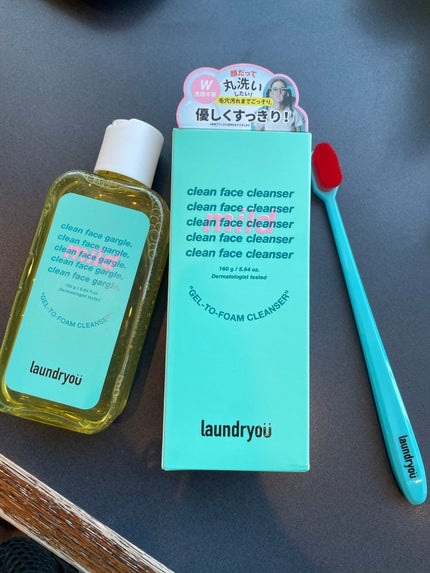 clean face gargle gel foam cleanser/laundryou/その他洗顔料を使ったクチコミ(2枚目)
