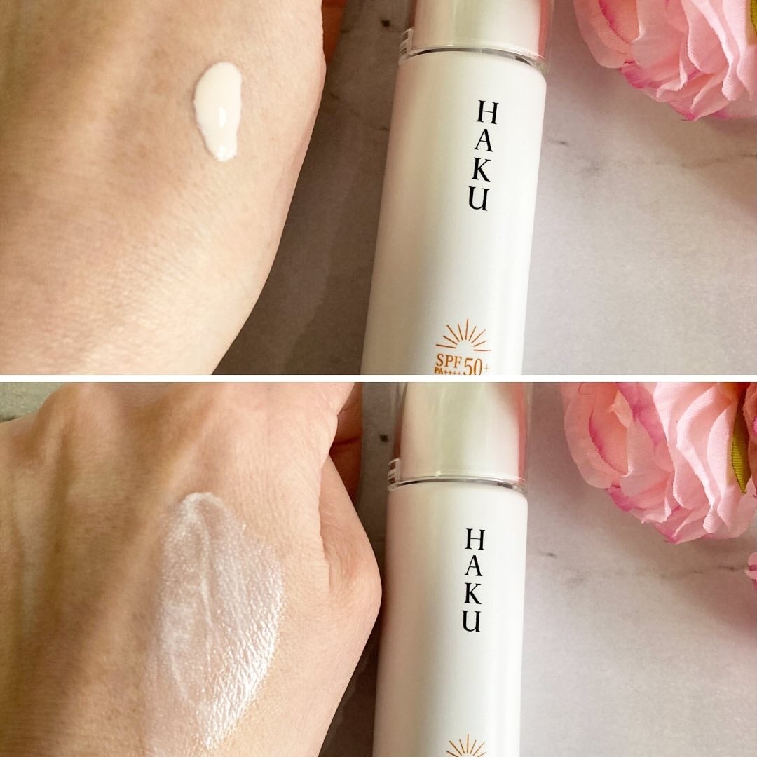 薬用 日中美白美容液UV/HAKU/日焼け止めローションを使ったクチコミ(3枚目)