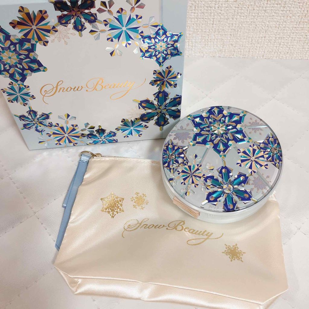 スノービューティー ホワイトニング ﻿ フェースパウダー 2019﻿/スノービューティー/プレストパウダーを使ったクチコミ（2枚目）