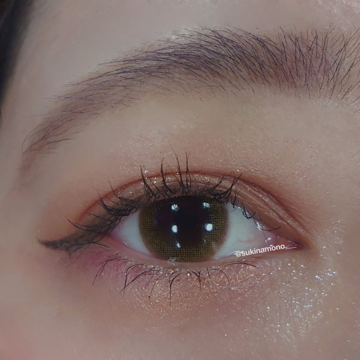 アンジョルノ/en Giorno/カラーコンタクトレンズを使ったクチコミ（2枚目）