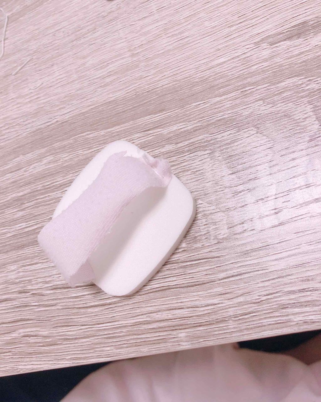 スポンジパフ/DAISO/パフ・スポンジを使ったクチコミ（2枚目）