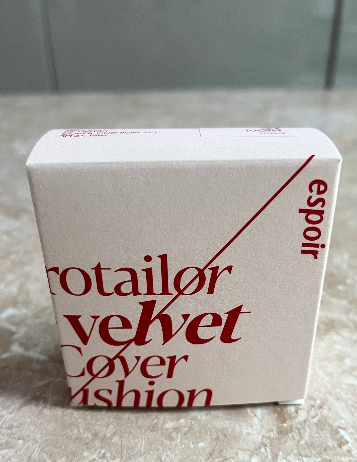 プロテーラービーベルベットカバークッション/espoir/クッションファンデーションを使ったクチコミ(1枚目)