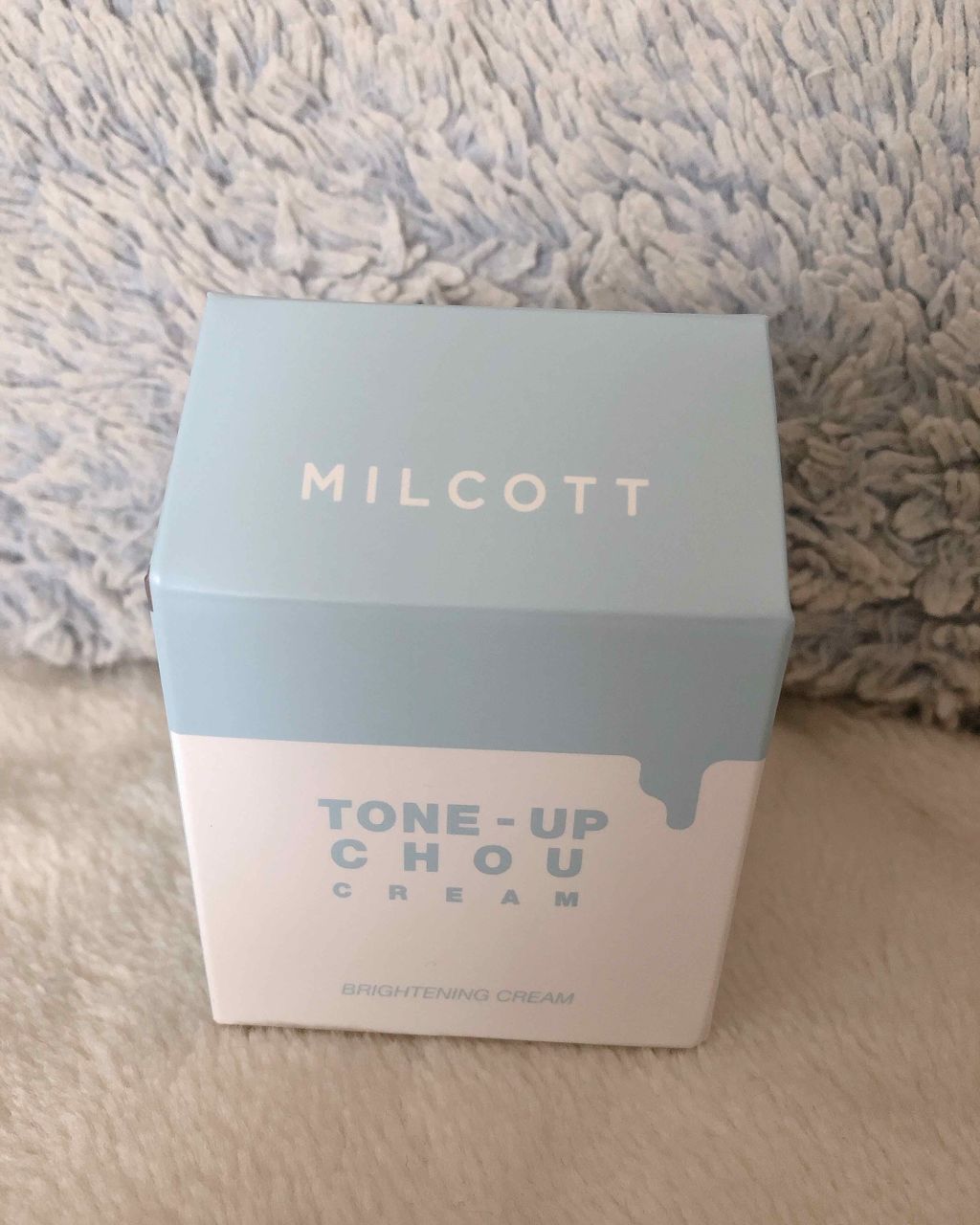トーンアップシュークリーム/MILCOTT/化粧下地を使ったクチコミ（1枚目）