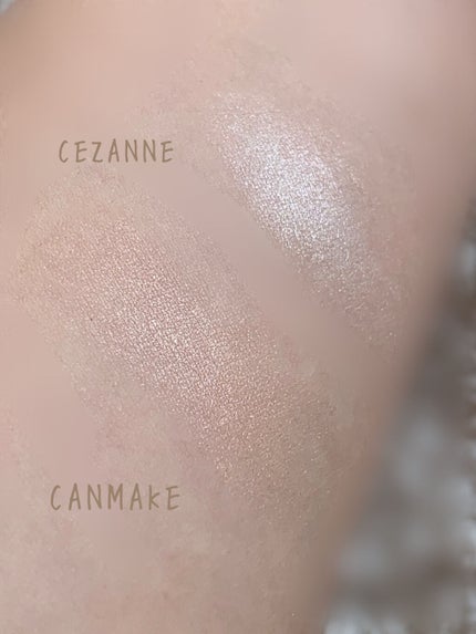 ハイライター/キャンメイク/パウダーハイライトを使ったクチコミ(2枚目)