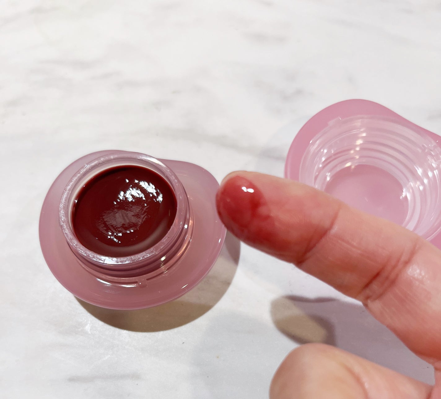 フィー リップアンドチーク グローイジェリーポット/fwee/リップグロスを使ったクチコミ(4枚目)