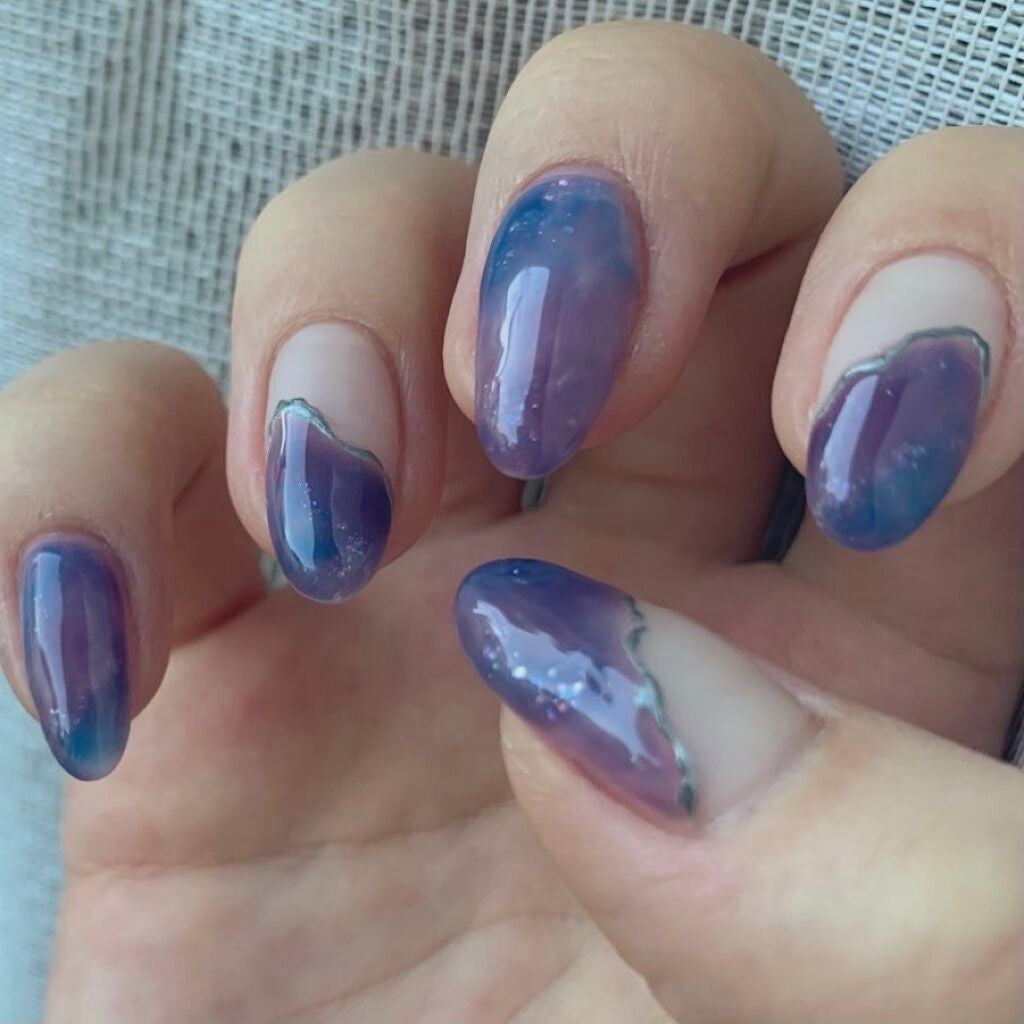 ぺろ@丸顔主婦 on LIPS 「夏だー!ネイルだー!!!といいつつ年がら年中セルフネイルなんで..」(4枚目)