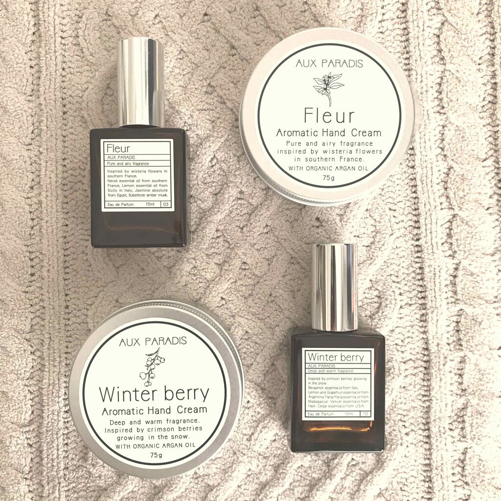 アロマティック ハンドクリーム #03 Fleur 75g/AUX PARADIS/ハンドクリームを使ったクチコミ（3枚目）