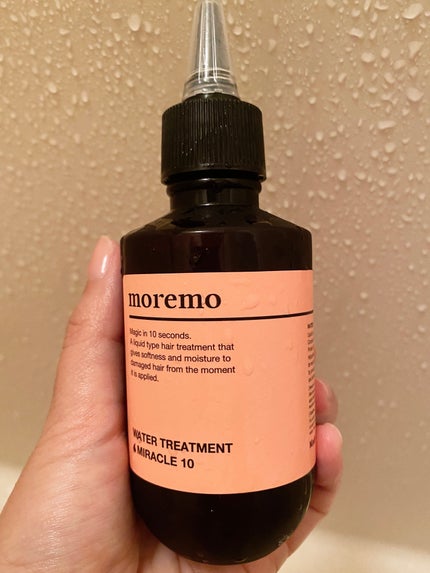 ウォータートリートメントミラクル10/moremo/洗い流すヘアトリートメントを使ったクチコミ(1枚目)