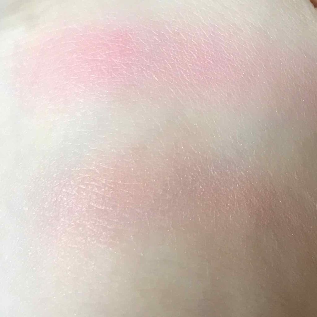 ブライトアップチークN/media/パウダーチークを使ったクチコミ(2枚目)