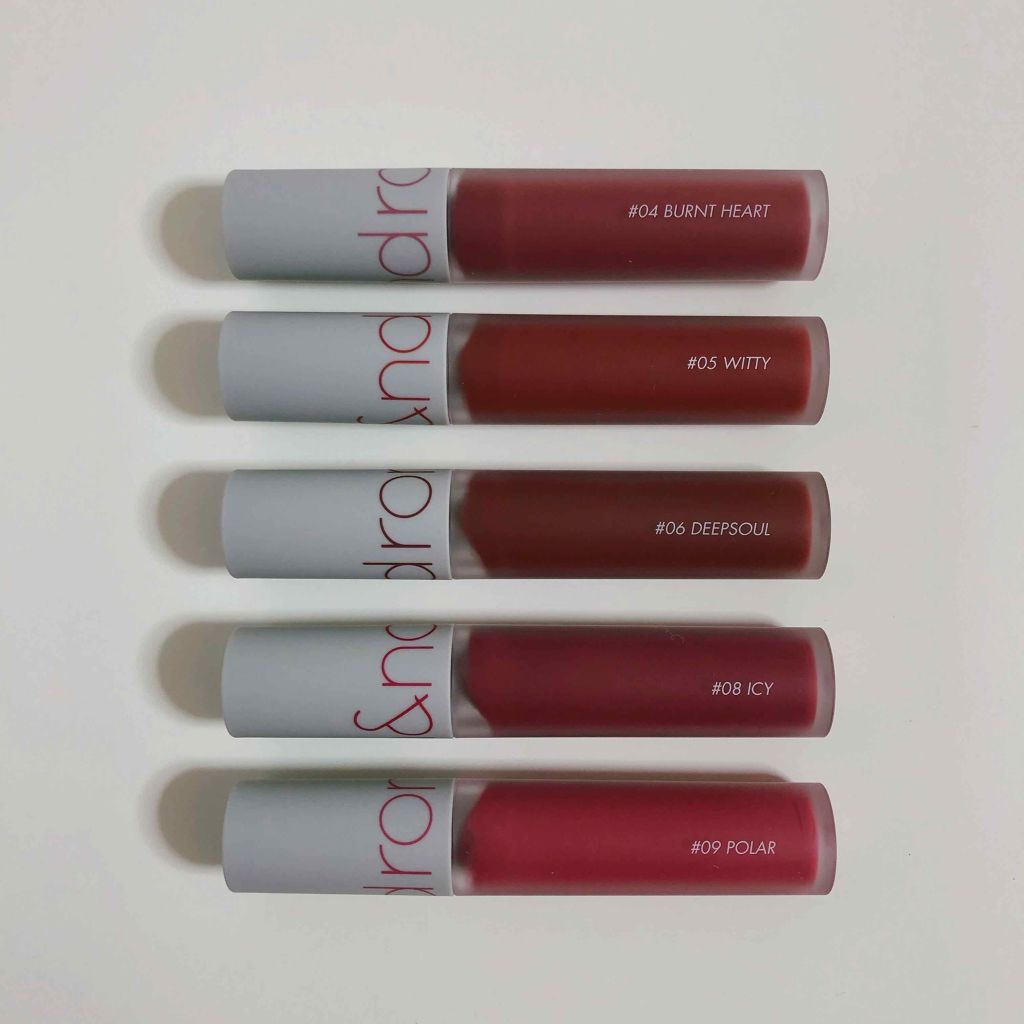 ゼロベルベットティント/rom&amp;nd/リップティントを使ったクチコミ（3枚目）