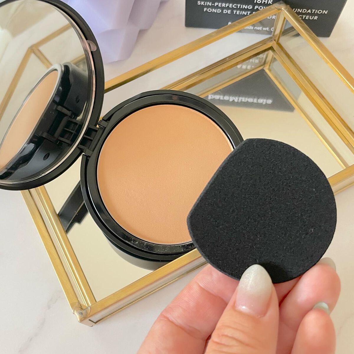 ベアプロ 16HR パウダー ファンデーション/bareMinerals/パウダーファンデーションを使ったクチコミ(3枚目)