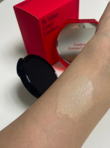 ビーベルベット カバークッション/espoir/クッションファンデーションを使ったクチコミ(4枚目)