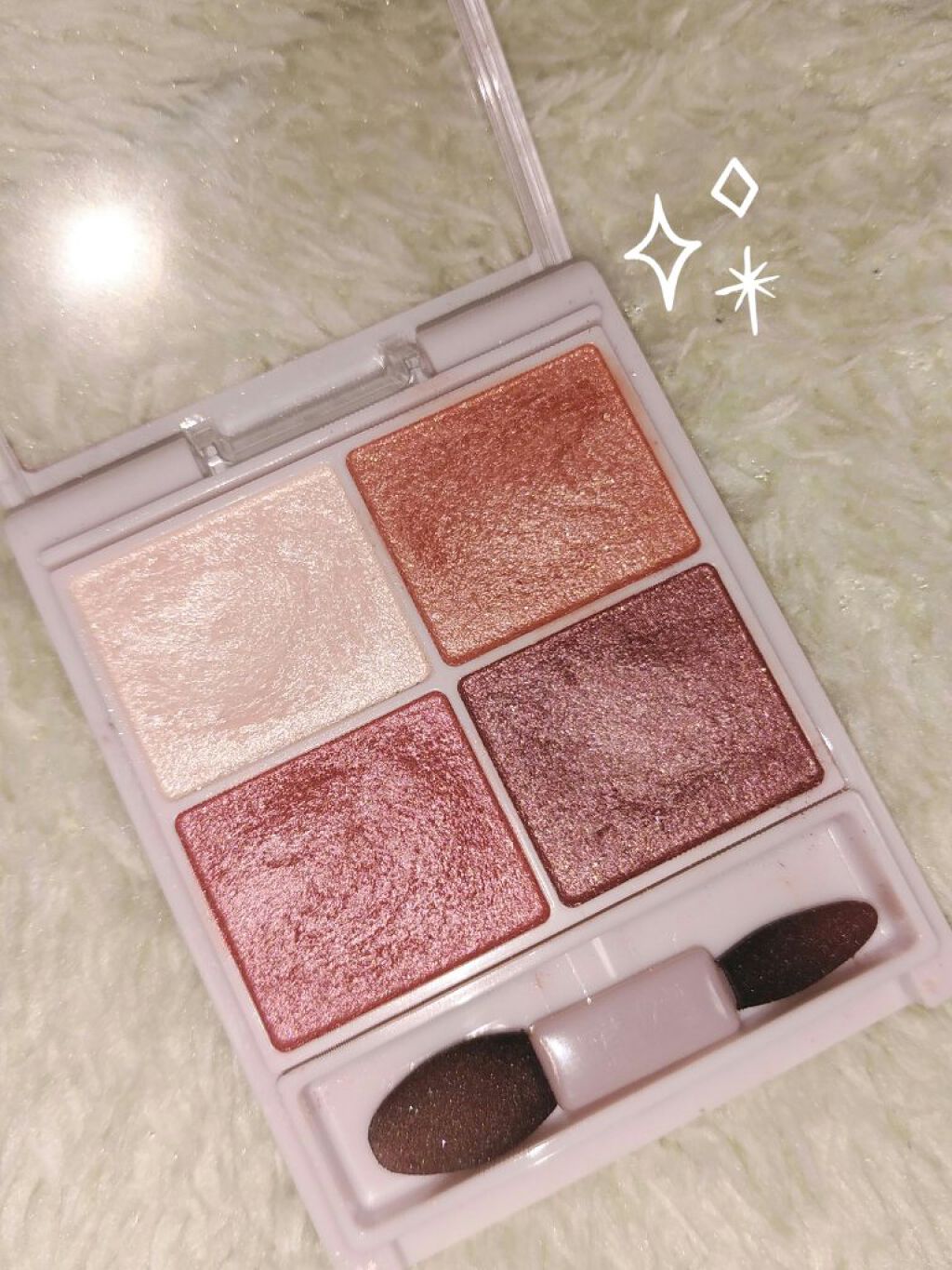 シルキースフレアイズ/キャンメイク/アイシャドウパレットを使ったクチコミ(3枚目)