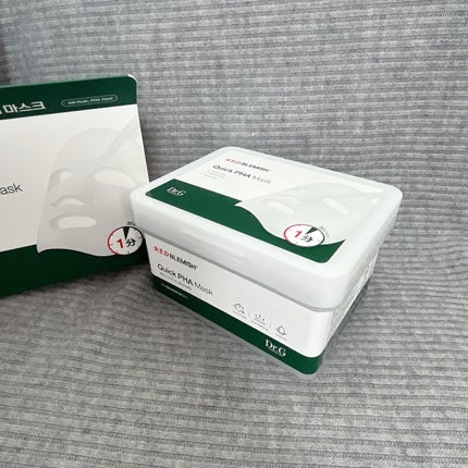 レッドブレミッシュクイックPHAシートマスク/Dr.G/シートマスク・パックを使ったクチコミ(4枚目)