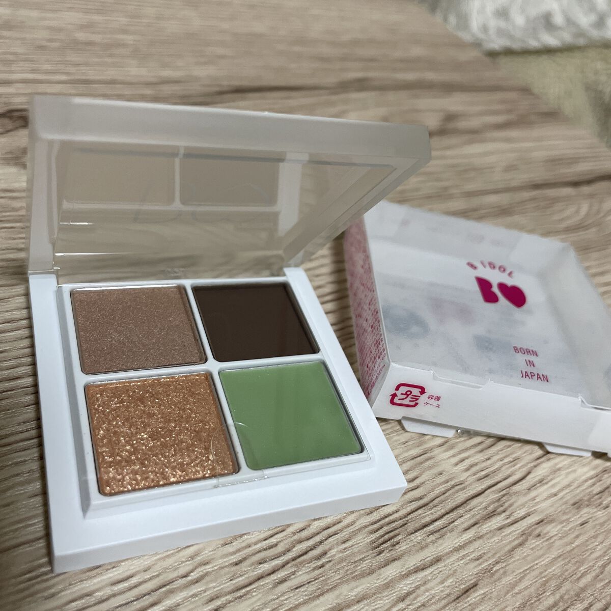 THE アイパレR/b idol/アイシャドウパレットを使ったクチコミ(5枚目)