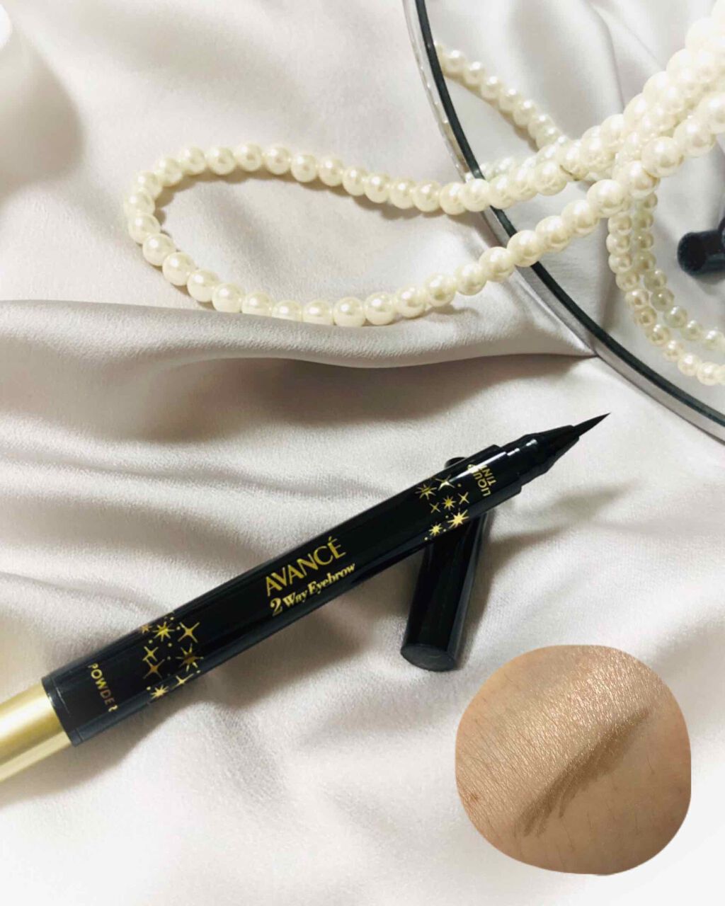ジョリ・エ ジョリ・エ 2Wayアイブロウ リキッドティント&パウダー/アヴァンセ/眉ティントを使ったクチコミ(2枚目)