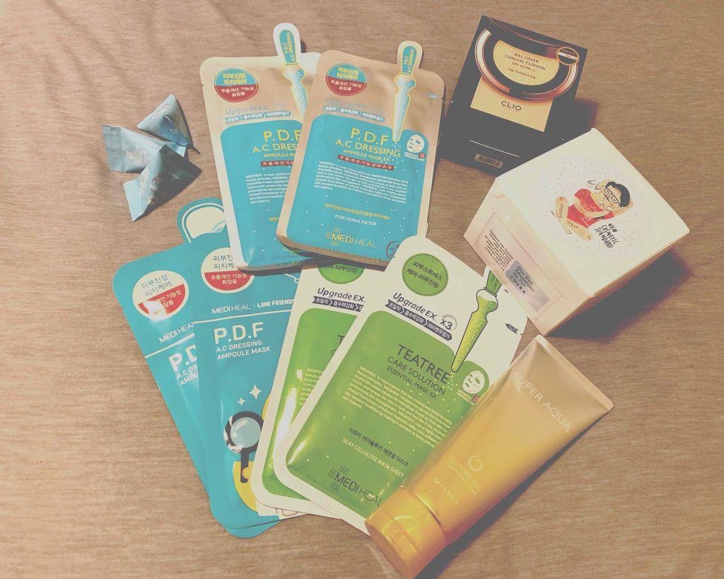 P.D.F A.Cドレッシングアンプルマスク EX/MEDIHEAL/シートマスク・パックを使ったクチコミ（2枚目）