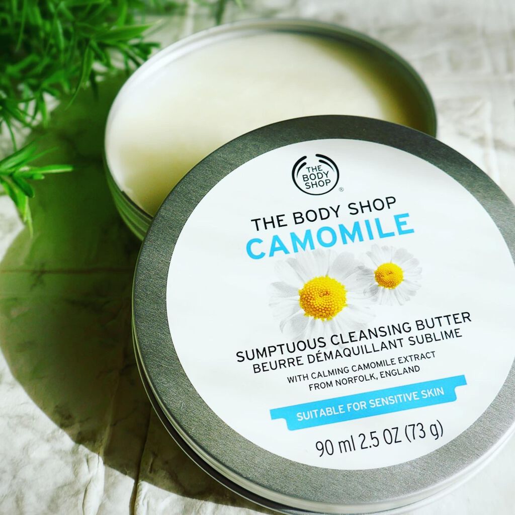 カモマイル サンプチュアス クレンジングバター/THE BODY SHOP/クレンジングバームを使ったクチコミ（1枚目）