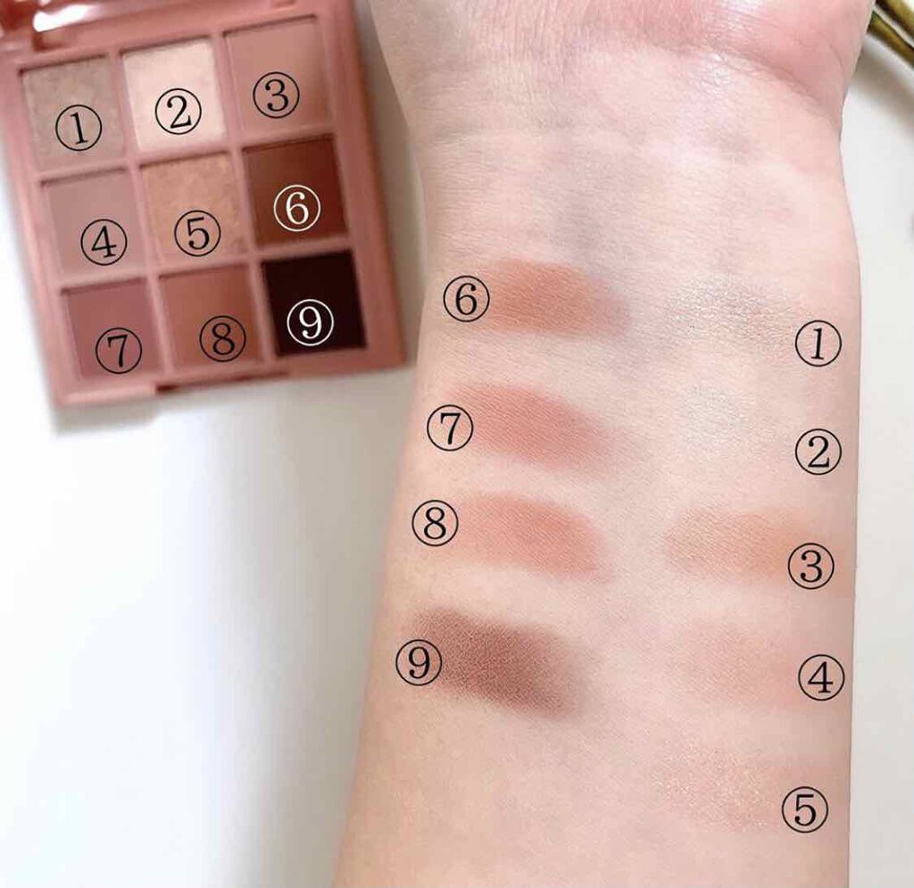 プレイカラーアイズ ミューリーロマンス/ETUDE/アイシャドウパレットを使ったクチコミ(3枚目)