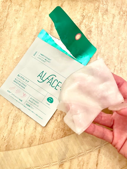 オルフェス センシティブマスク/ALFACE+/シートマスク・パックを使ったクチコミ(2枚目)