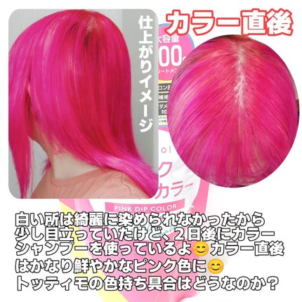 tottimo!ディップカラー/アイケイ/ヘアカラーを使ったクチコミ(2枚目)