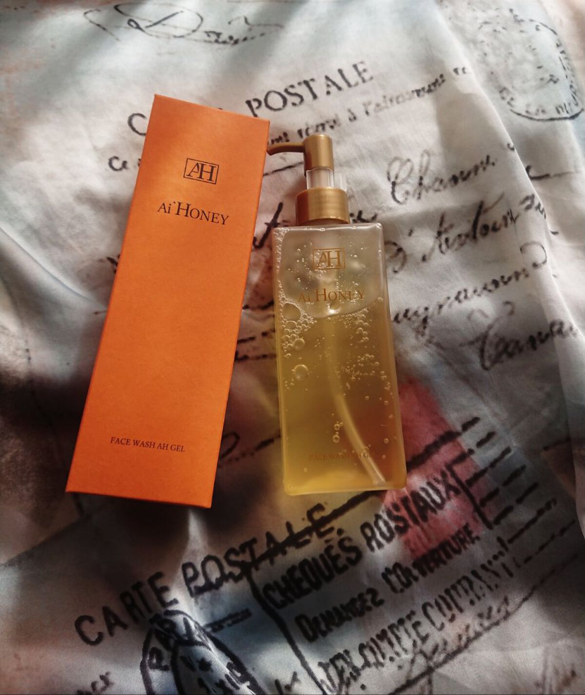はちみつスキンケア FACE WASH AH GEL/AI HONEY /洗顔フォームを使ったクチコミ（1枚目）