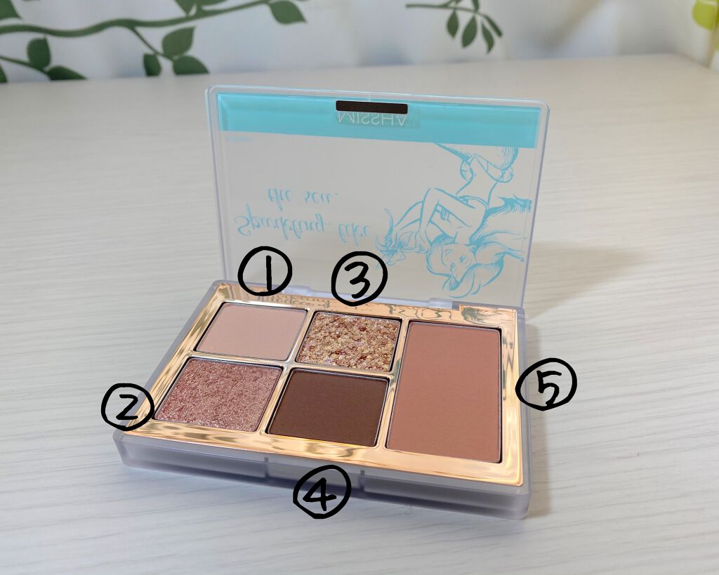 MISSHA イージー フィルター シャドウパレット/MISSHA/アイシャドウパレットを使ったクチコミ(2枚目)