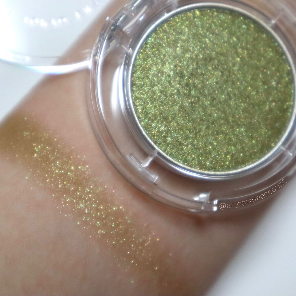 マルチグリッターカラー/ENBAN TOKYO/単色アイシャドウを使ったクチコミ（2枚目）