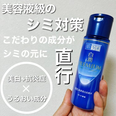 白潤プレミアム薬用浸透美白化粧水 170ml（ボトル）/肌ラボ/化粧水を使ったクチコミ（1枚目）