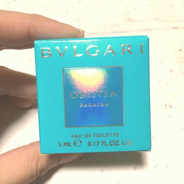 BVLGARI オムニア パライバのクチコミ「
🍀例のごとく#おまじない 用に購入しました。
→#ブルガリ の#アクアアマーラ のクチコミを.....」（1枚目）