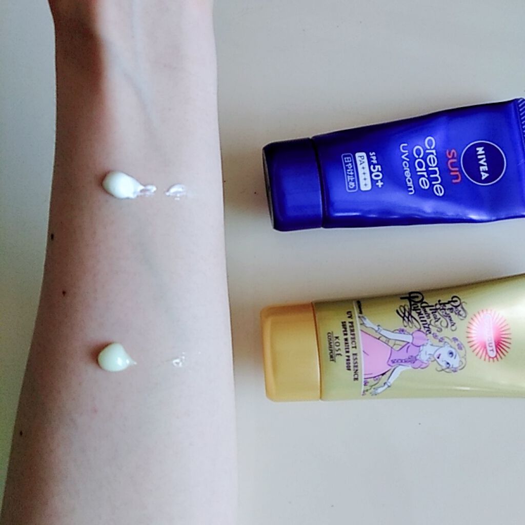 ニベアサン クリームケアUVクリーム/ニベア/化粧下地を使ったクチコミ（3枚目）