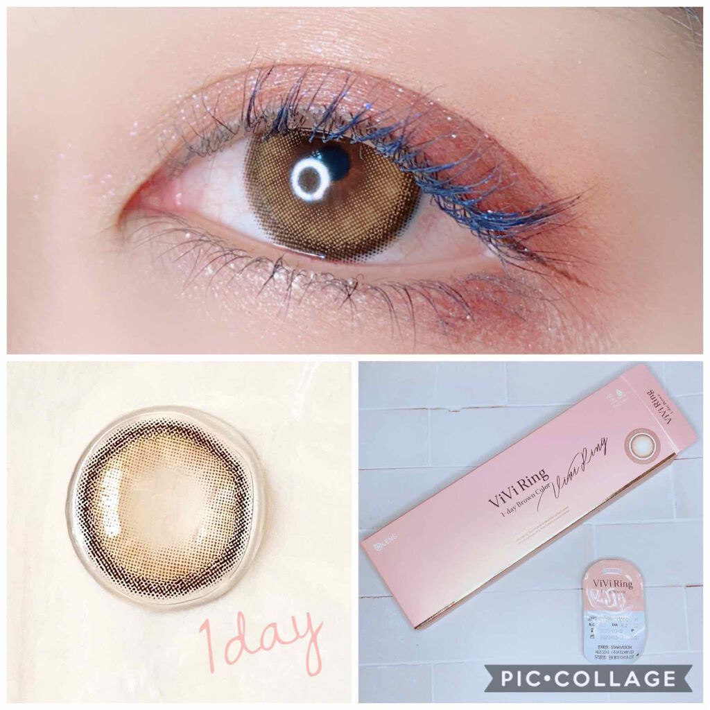 ViVi Ring 1day/OLENS/ワンデー(1DAY)カラコンを使ったクチコミ(3枚目)