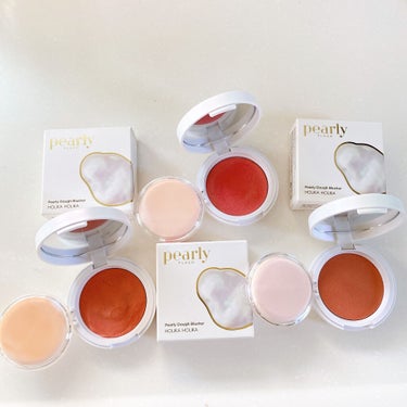 HOLIKA HOLIKA パーリードウチークのクチコミ「\ホリカホリカ パーリードウチーク/

01　Peach Way

02　Rose Shell.....」（1枚目）