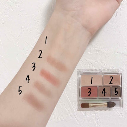 パーフェクトマルチアイズ/キャンメイク/アイシャドウパレットを使ったクチコミ(2枚目)