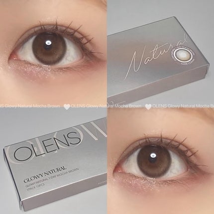 Glowy 1day/OLENS/ワンデー(1DAY)カラコンを使ったクチコミ(2枚目)