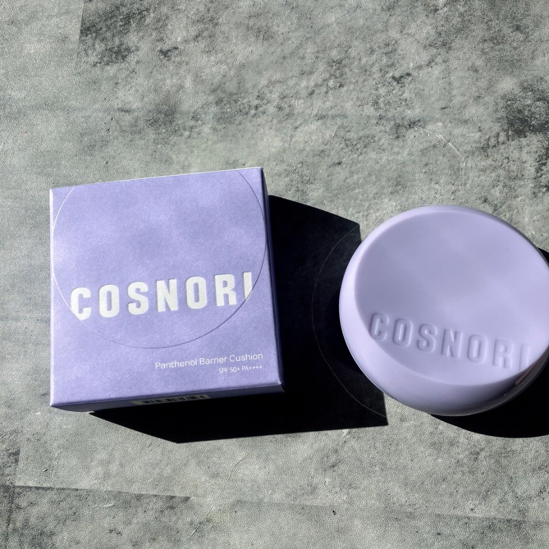 パンテノールバリアクッション/COSNORI/クッションファンデーションを使ったクチコミ(7枚目)