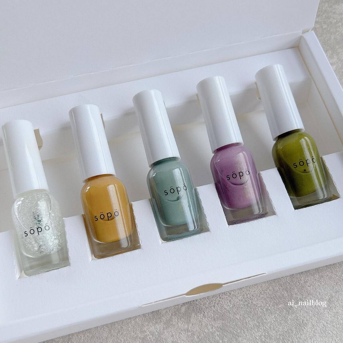 ネイルポリッシュ/sopo/マニキュアを使ったクチコミ(1枚目)
