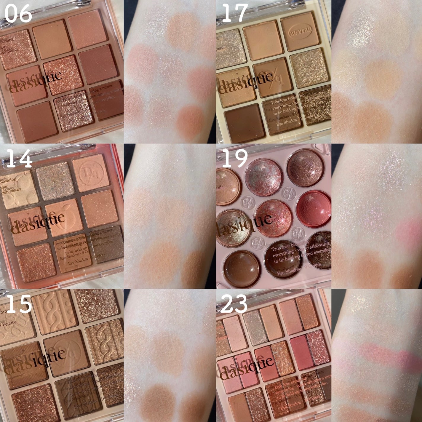 シャドウパレット/dasique/アイシャドウパレットを使ったクチコミ(9枚目)