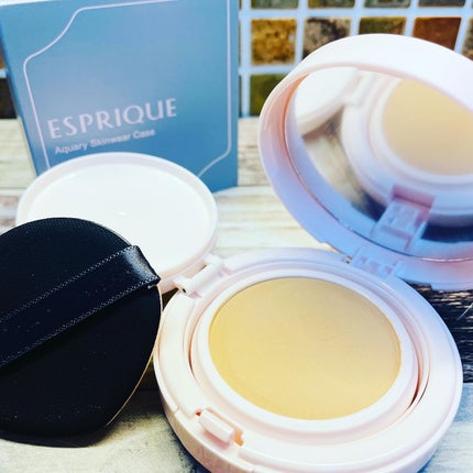 アクアリー スキンウェア カバー/ESPRIQUE/クッションファンデーションを使ったクチコミ(1枚目)