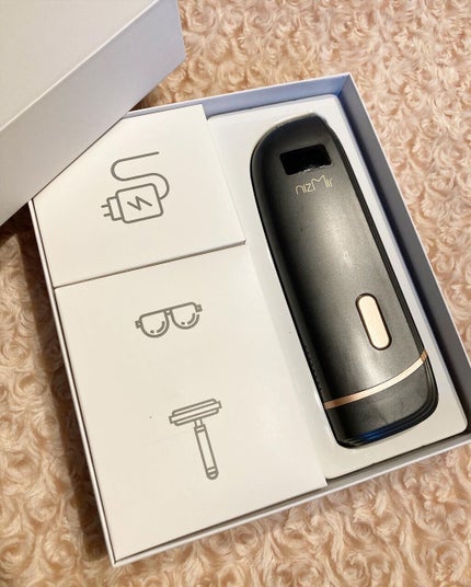 IPL光脱毛器/NiZmir/家庭用脱毛器を使ったクチコミ(3枚目)