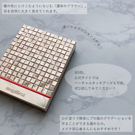 ドラマティックスタイリングアイズS/マキアージュ/アイシャドウパレットを使ったクチコミ(7枚目)