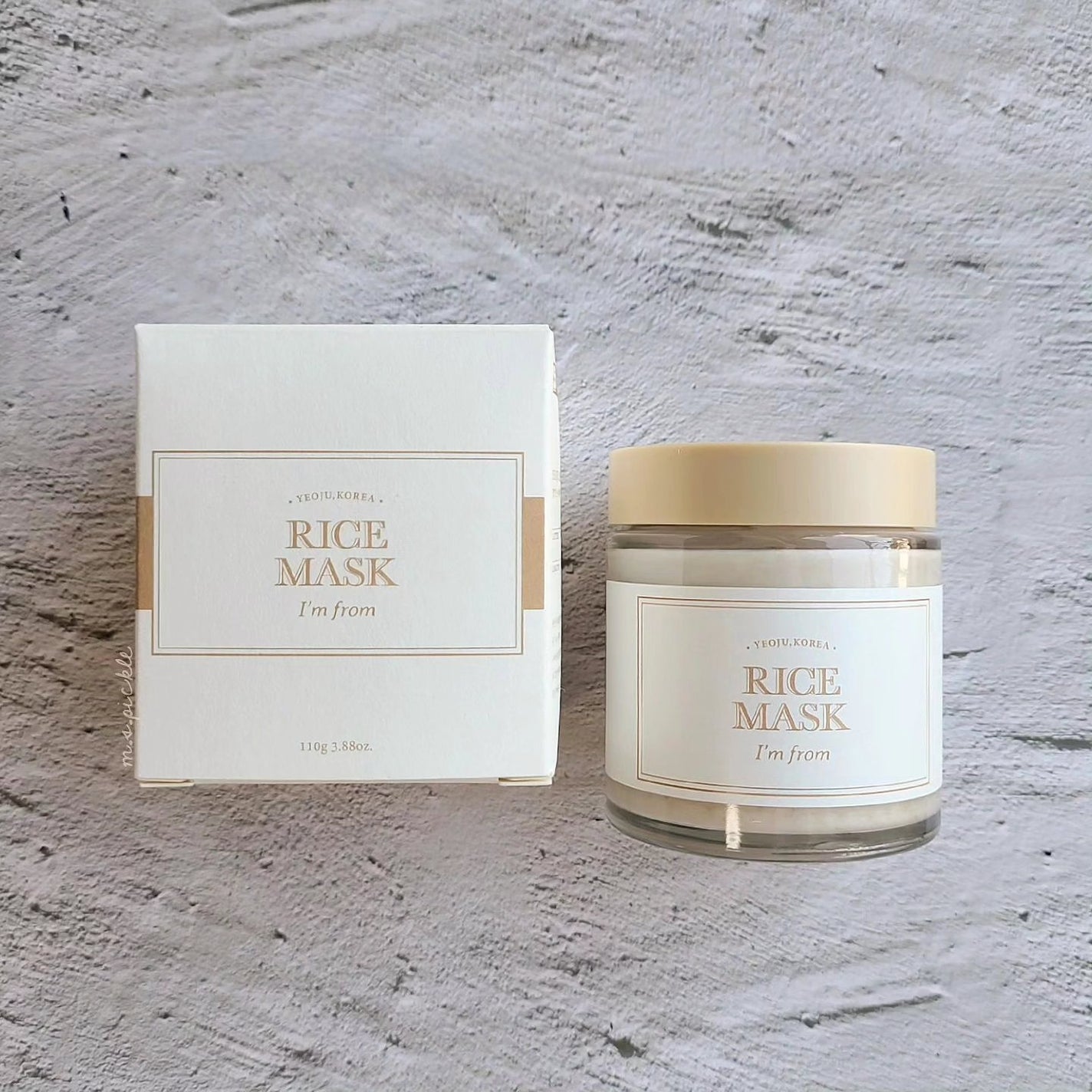 RICE MASK/I'm from/洗い流すパック・マスクを使ったクチコミ(6枚目)