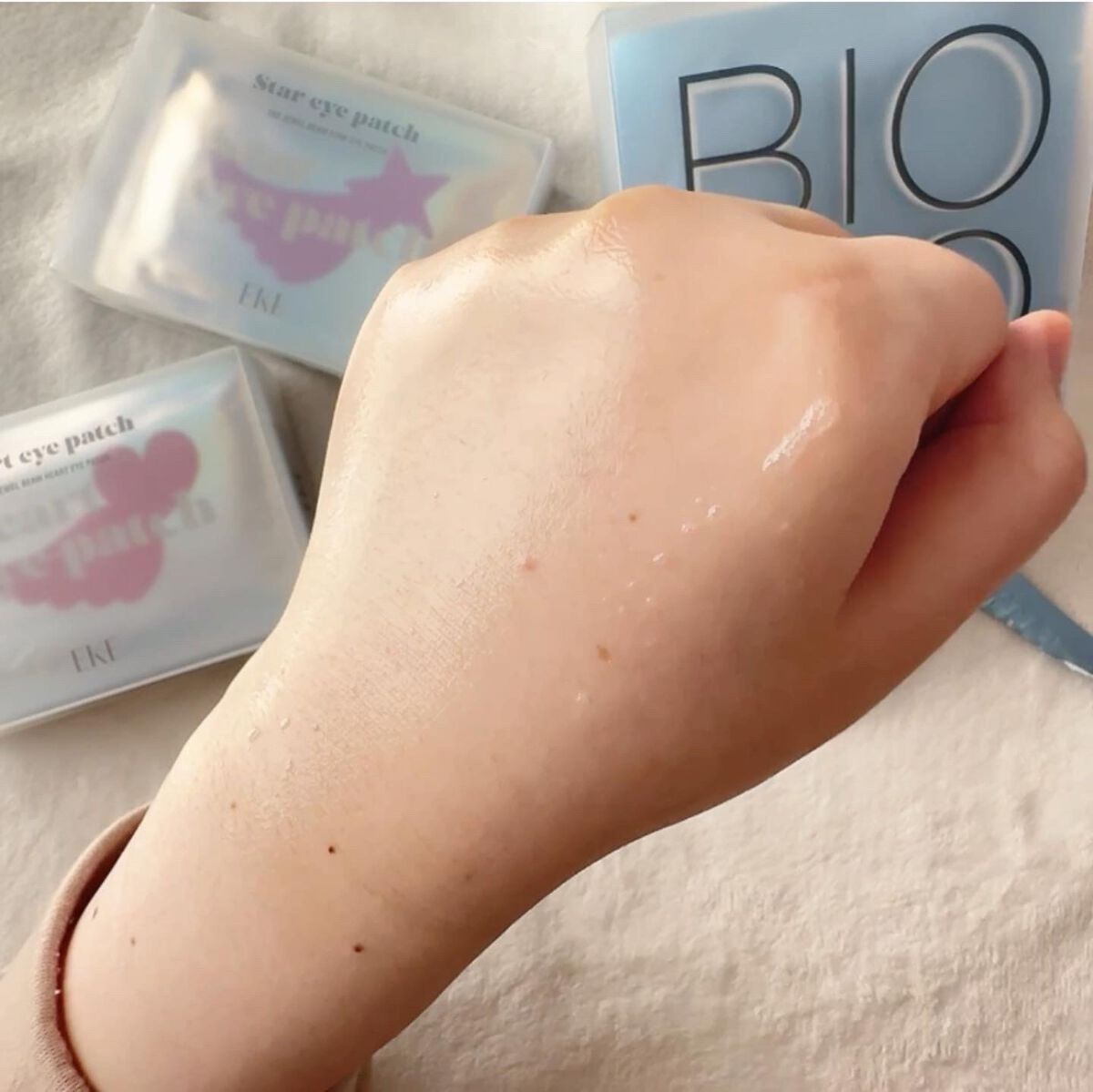 ジュエルビームハートアイパッチ/EKE/アイケア・アイクリームを使ったクチコミ(5枚目)